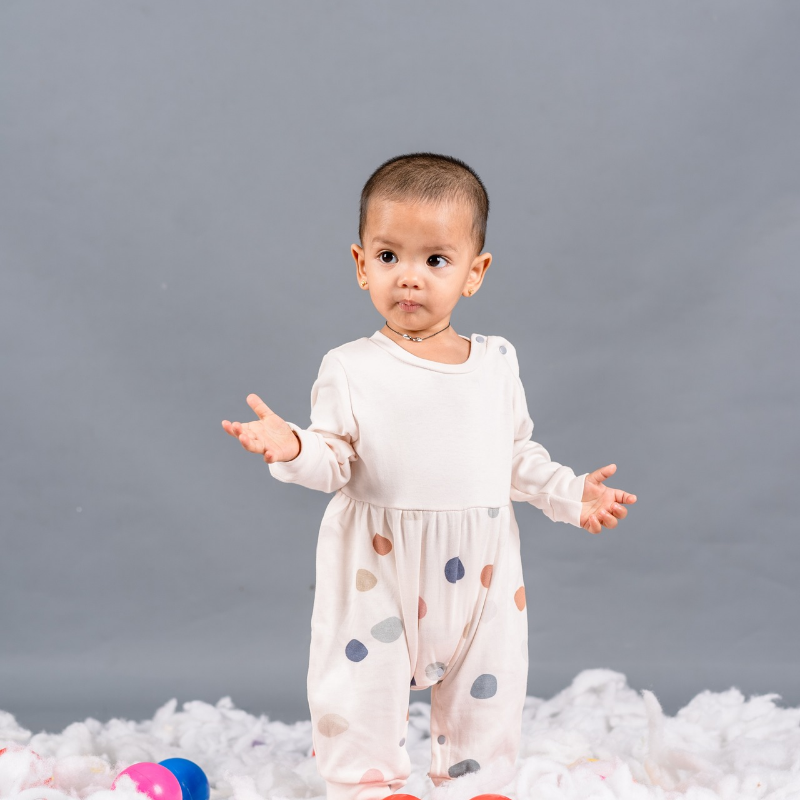 Romper & Headband set - Little confetti