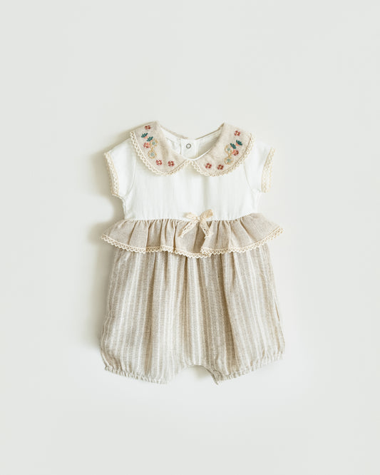 The Story Collar Romper